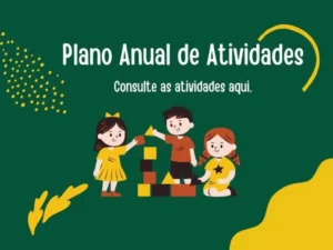 Consulte as atividades do nosso plano de atividades