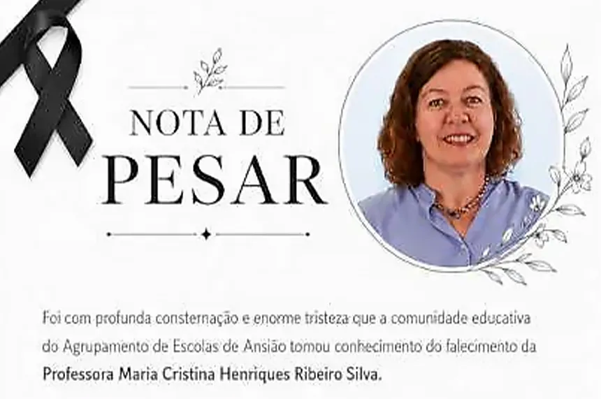 Professora Cristina Silva – Nota de Pesar